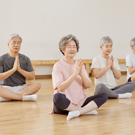 노년을 위한 슈퍼시니어요가